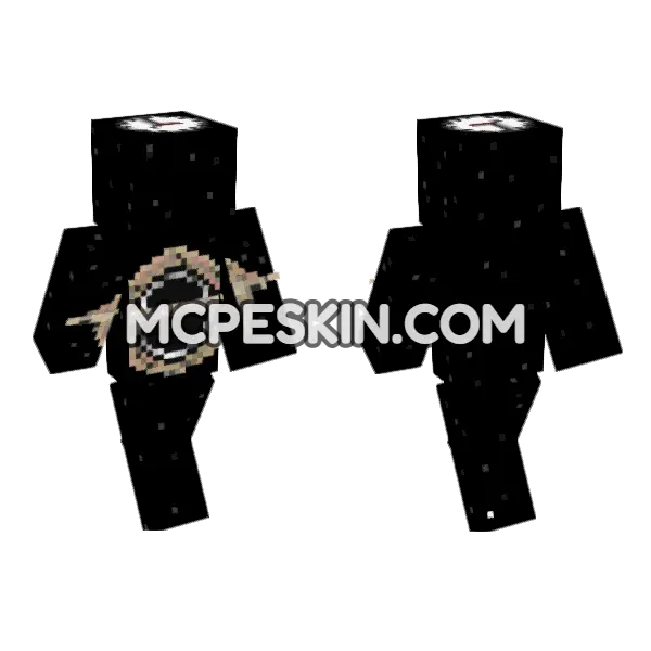 Black Hole Astronaut, front and back