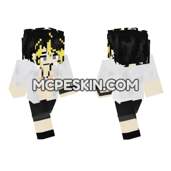 Black Hoodie With Wings, front and back