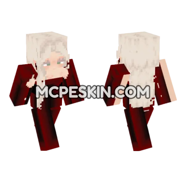 Blonde Haired Girl, front and back