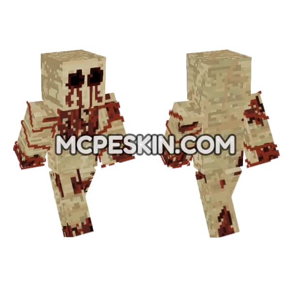 Bloody Paper Golem, front and back