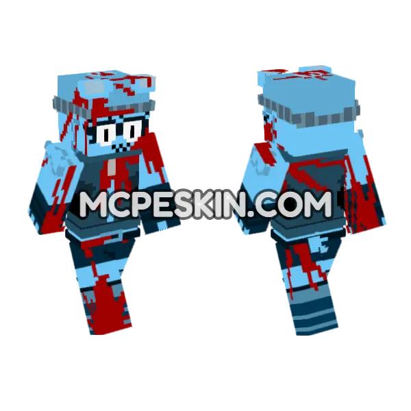 Bloody Sky Warrior, front and back