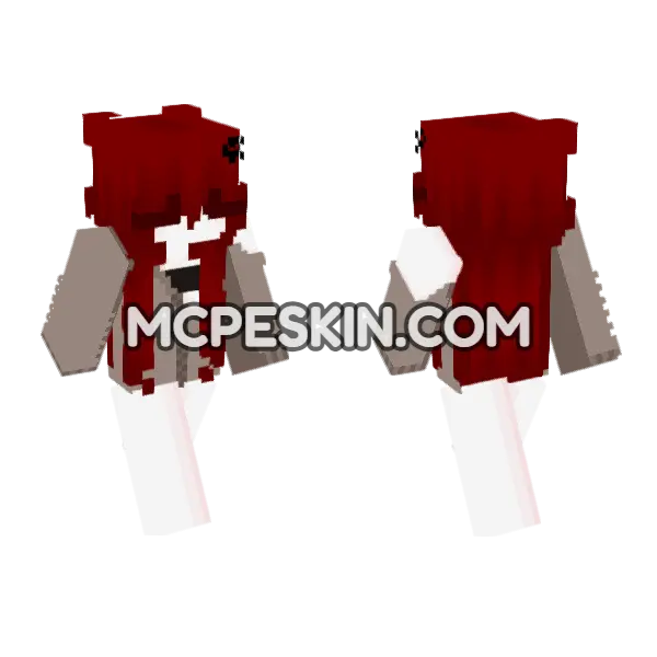 Bloody Zombie Outfit, front and back