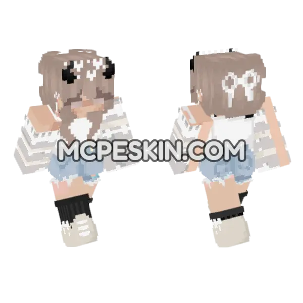 Blue Jeans Outfit, front and back