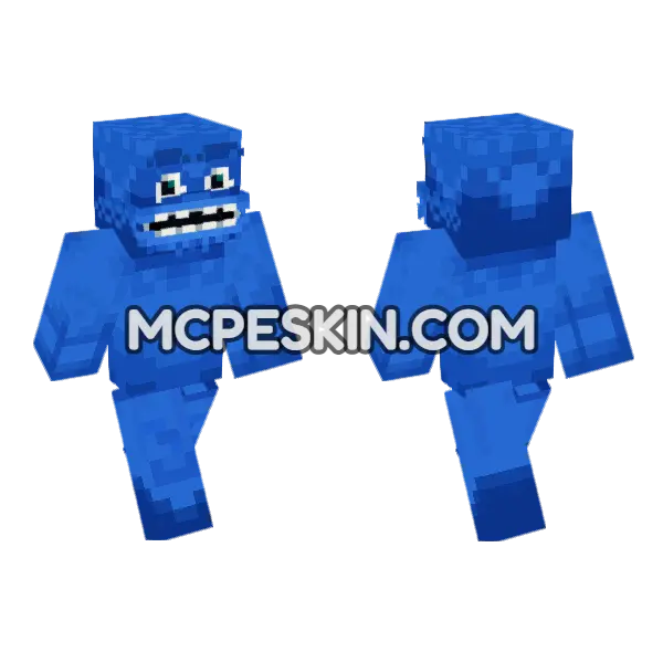 Blue Slime, front and back
