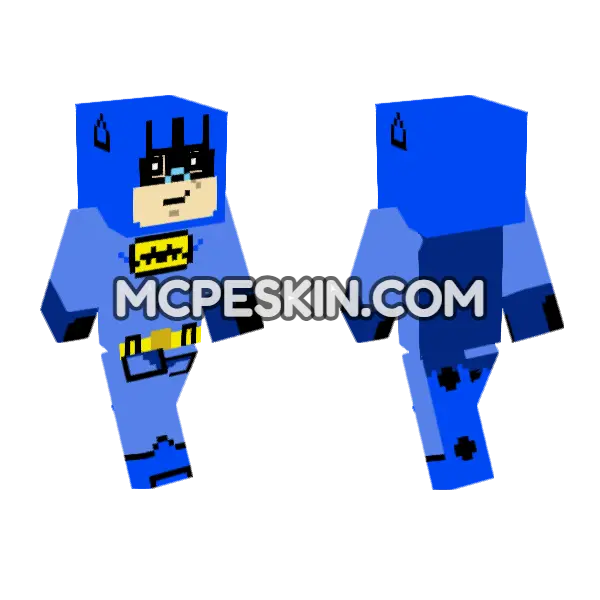 Blue Uniform Officer, front and back