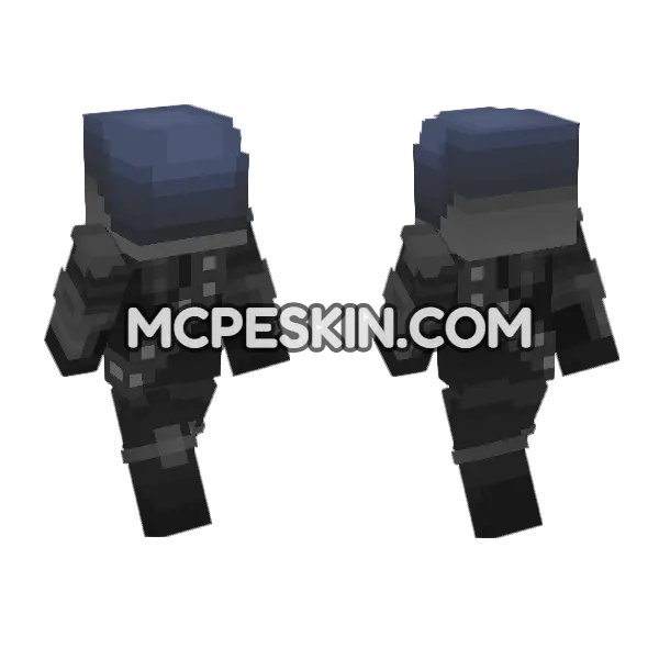 Born This Way Skin Minecraft Bedrock skin, front and back