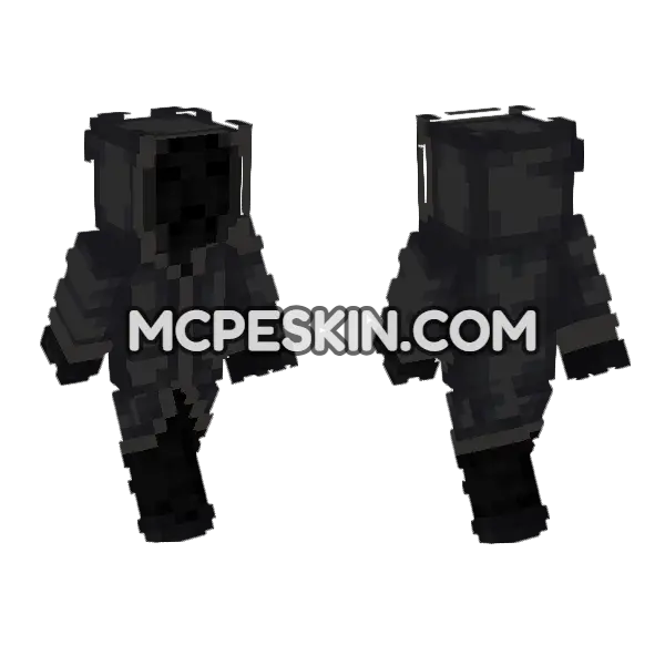 Boss Skin Minecraft Bedrock skin, front and back
