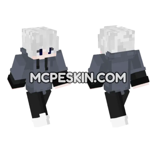 Boy 1 Minecraft Bedrock skin, front and back