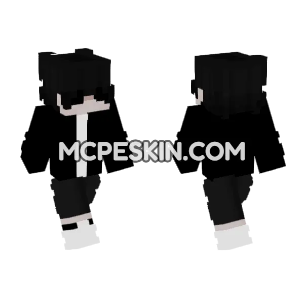 Boy 2 Minecraft Bedrock skin, front and back