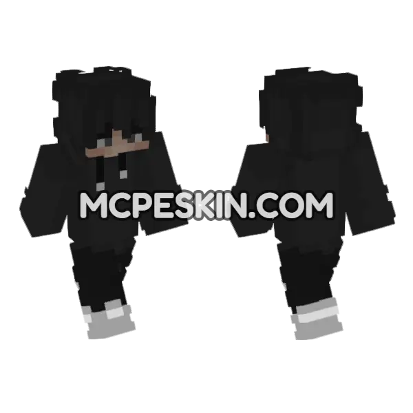 Boy 4 Minecraft Bedrock skin, front and back