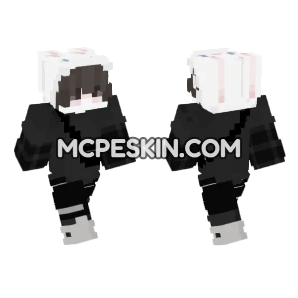 Boy Minecraft Bedrock skin, front and back