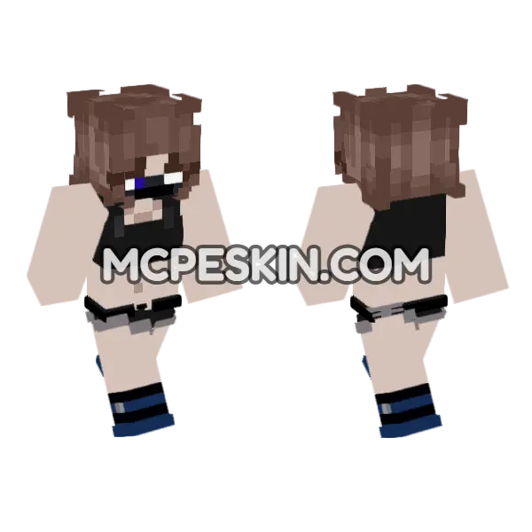Boy4 Minecraft Bedrock skin, front and back