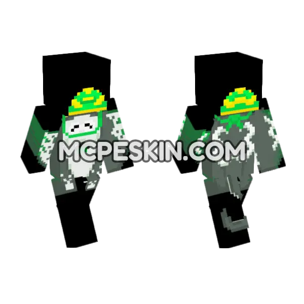 Brandon First Look Minecraft Bedrock skin, front and back