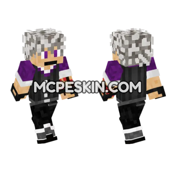 Branzycraft Skin Minecraft Bedrock skin, front and back