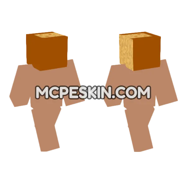 Brown Bun Hat, front and back