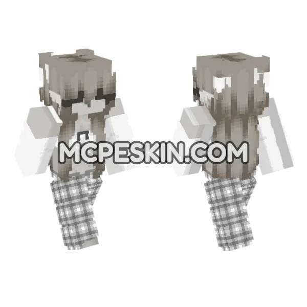 Brown Fox Outfit, front and back