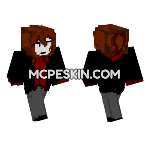 Brown Haired Figure, front and back