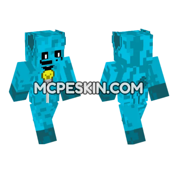 Bubba Bubbaphant Minecraft Bedrock skin, front and back