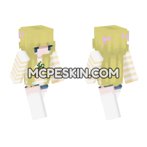 Bunny Girl Outfit, front and back