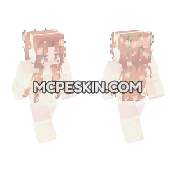 Buttercup 6911210 Minecraft Bedrock skin, front and back