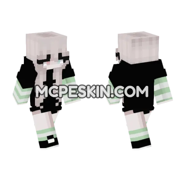 Camileortiz Skin Minecraft Bedrock skin, front and back