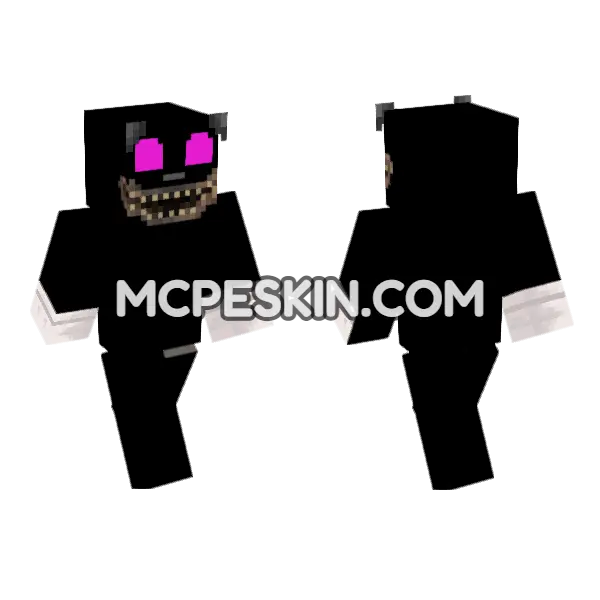 Cartoon Cat The Awakening Minecraft Bedrock skin, front and back