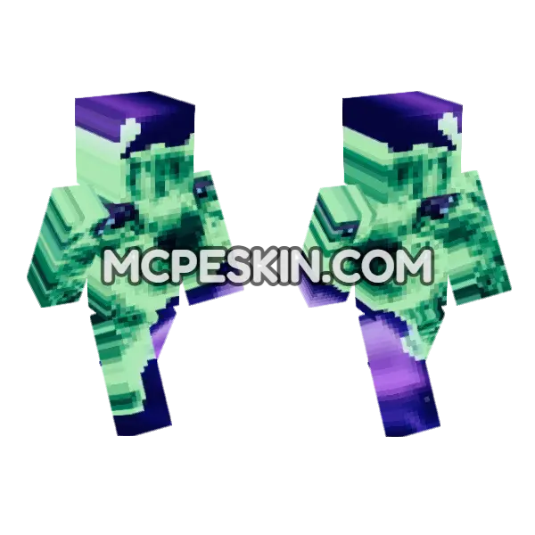 Cat 1 Minecraft Bedrock skin, front and back