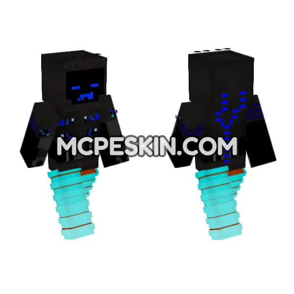 Chapter 1 P03 Upgrade 5 Minecraft Bedrock skin, front and back