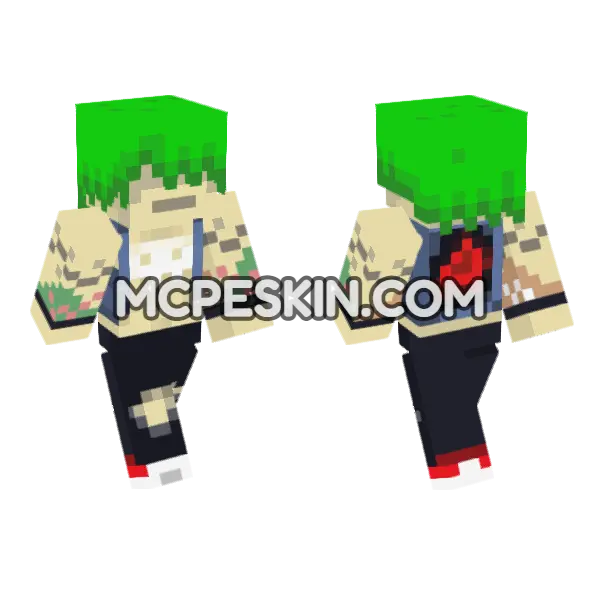 Charlie Murder Skin Minecraft Bedrock skin, front and back