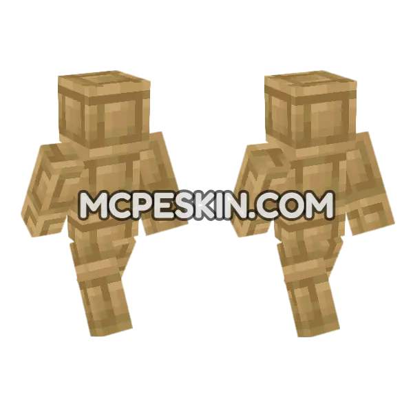 Chiseled Bookshelf Side Minecraft Bedrock skin, front and back