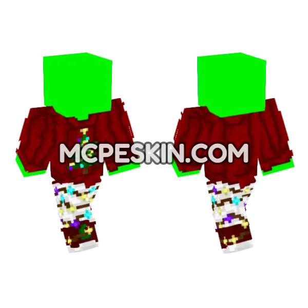 Christmas Outfit, front and back