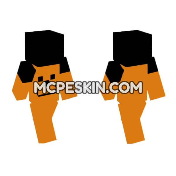 Churro 6932071 Minecraft Bedrock skin, front and back