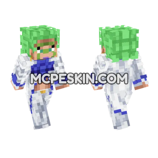 Cioccolata Skin Minecraft Bedrock skin, front and back