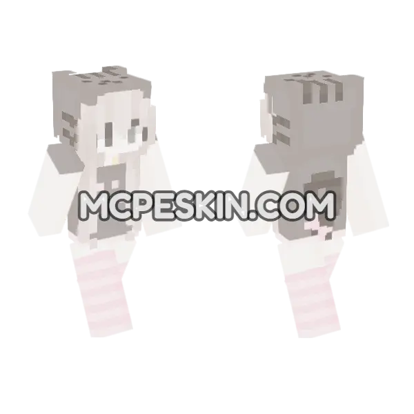 Comgrll 7024665 Minecraft Bedrock skin, front and back