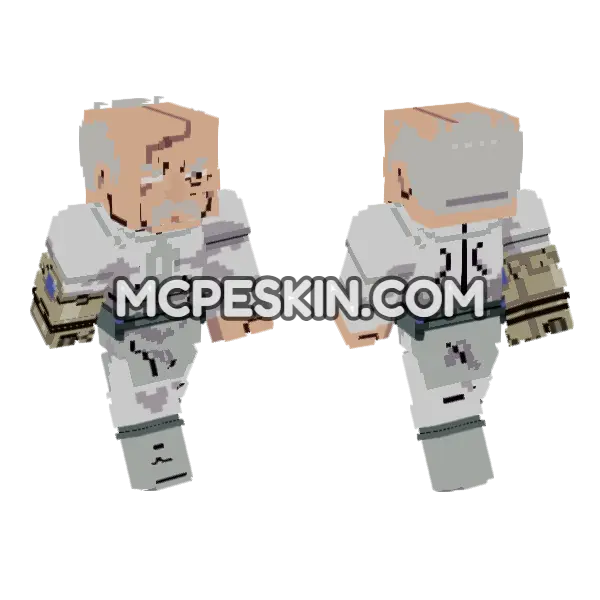 Conquest 6594169 Minecraft Bedrock skin, front and back