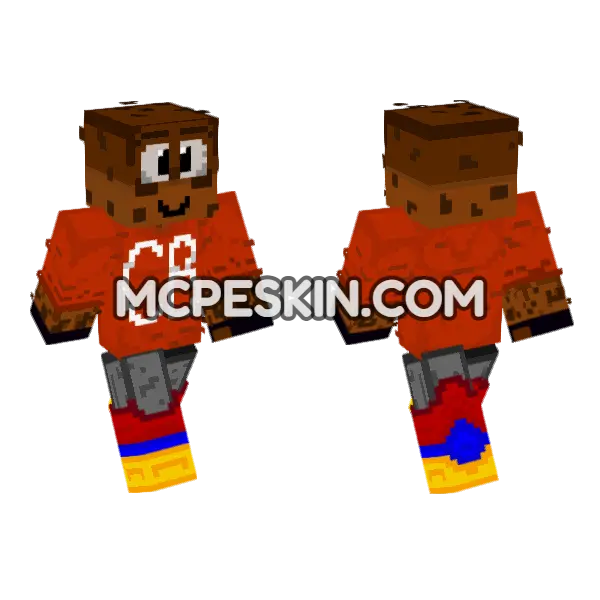 Cookie Boy Outfit, front and back