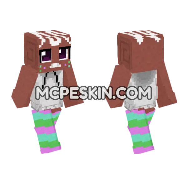 Cosmo Dandy S World Minecraft Bedrock skin, front and back