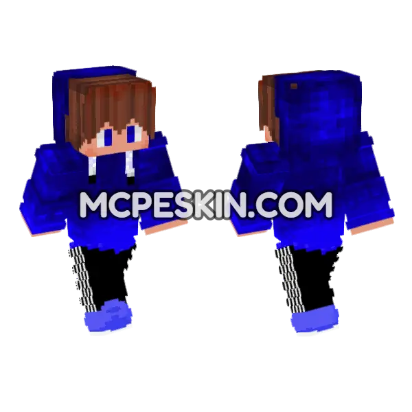 Craft Boy Boy Minecraft Bedrock skin, front and back