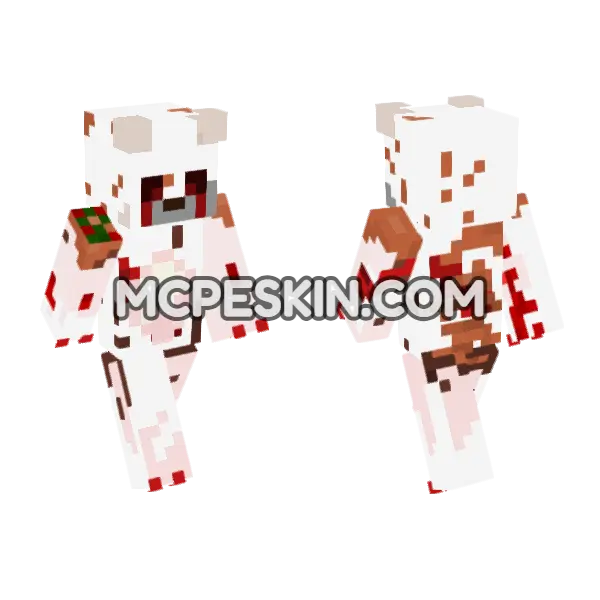Craft Exe 6790410 Minecraft Bedrock skin, front and back