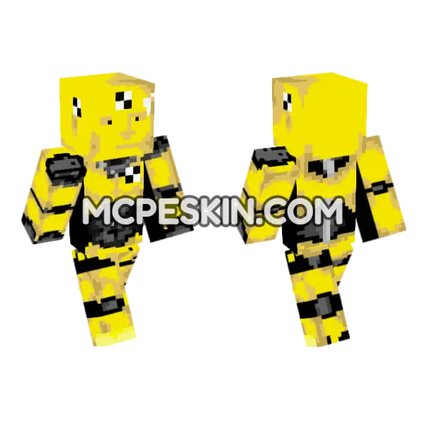 Crash Test Dummy, front and back