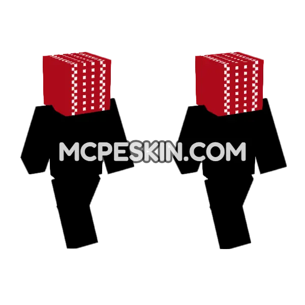 Cricket Ball Skin Minecraft Bedrock skin, front and back