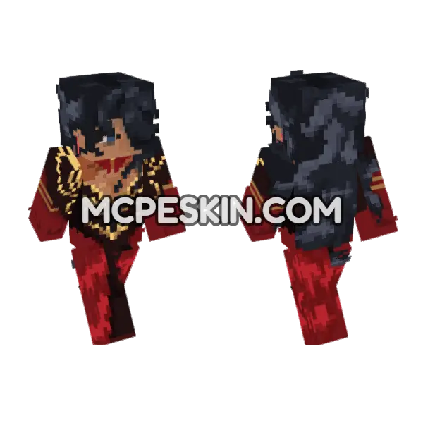 Crimson Queen, front and back