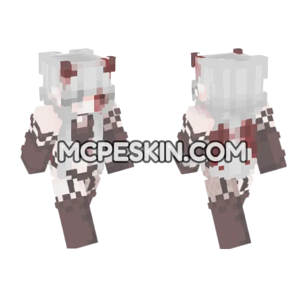 Cruel World Skin Minecraft Bedrock skin, front and back