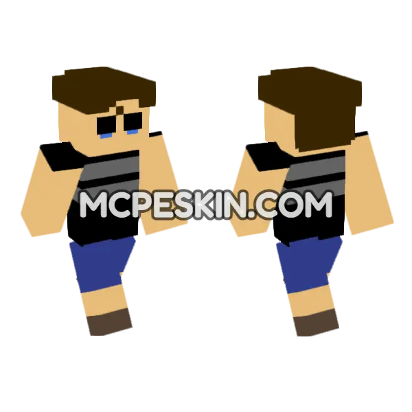 Crying Child Skin, front and back