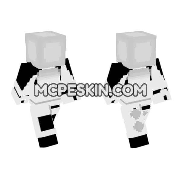 Customizable Lego Minecraft Skin Minecraft Bedrock skin, front and back