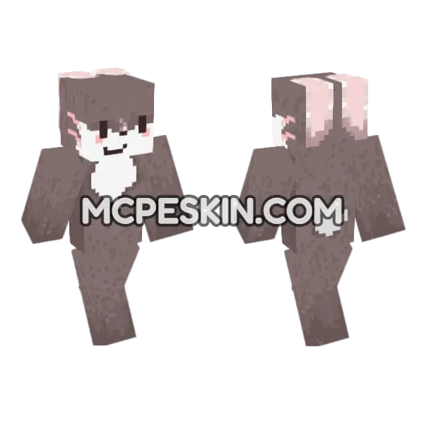 Cute Bunny Suit, front and back