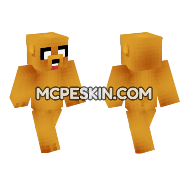 Cute Cat Boy Minecraft Bedrock skin, front and back