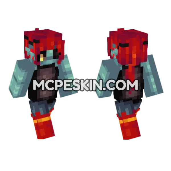 Cute Jenny Skin Minecraft Bedrock skin, front and back