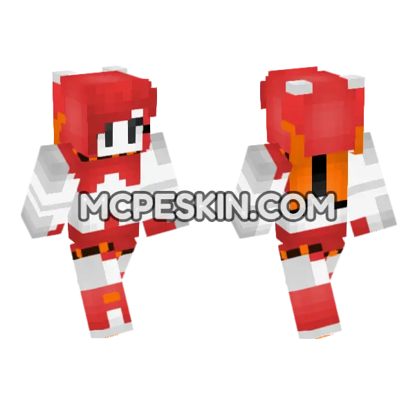 Cute Jenny Skin Minecraft Bedrock skin, front and back