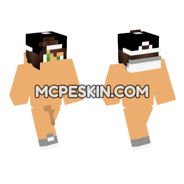 Cute Jenny Skin Minecraft Bedrock skin, front and back